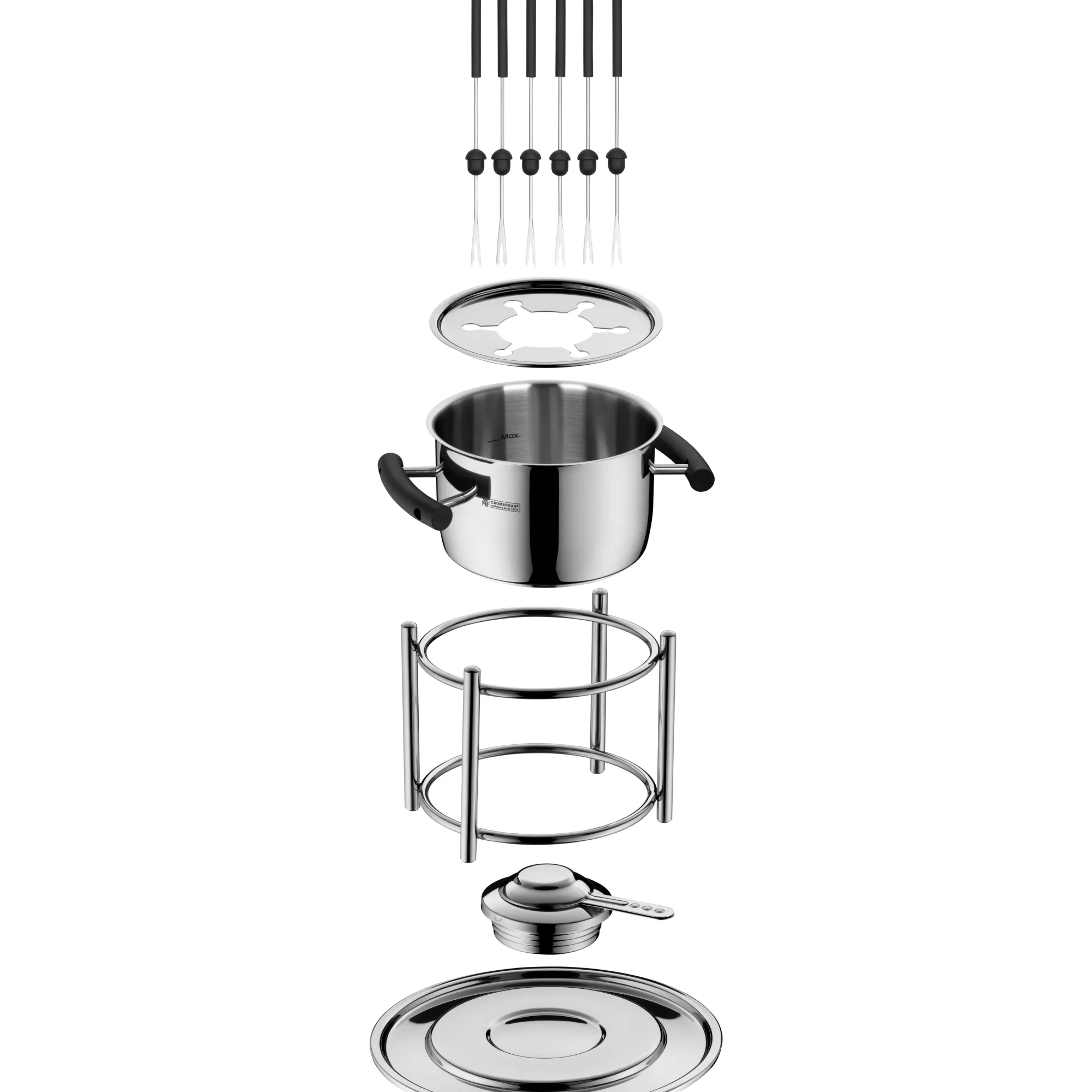 WMF Allegro Party Fondue-Set, 11-teilig| Fondues|Fondues