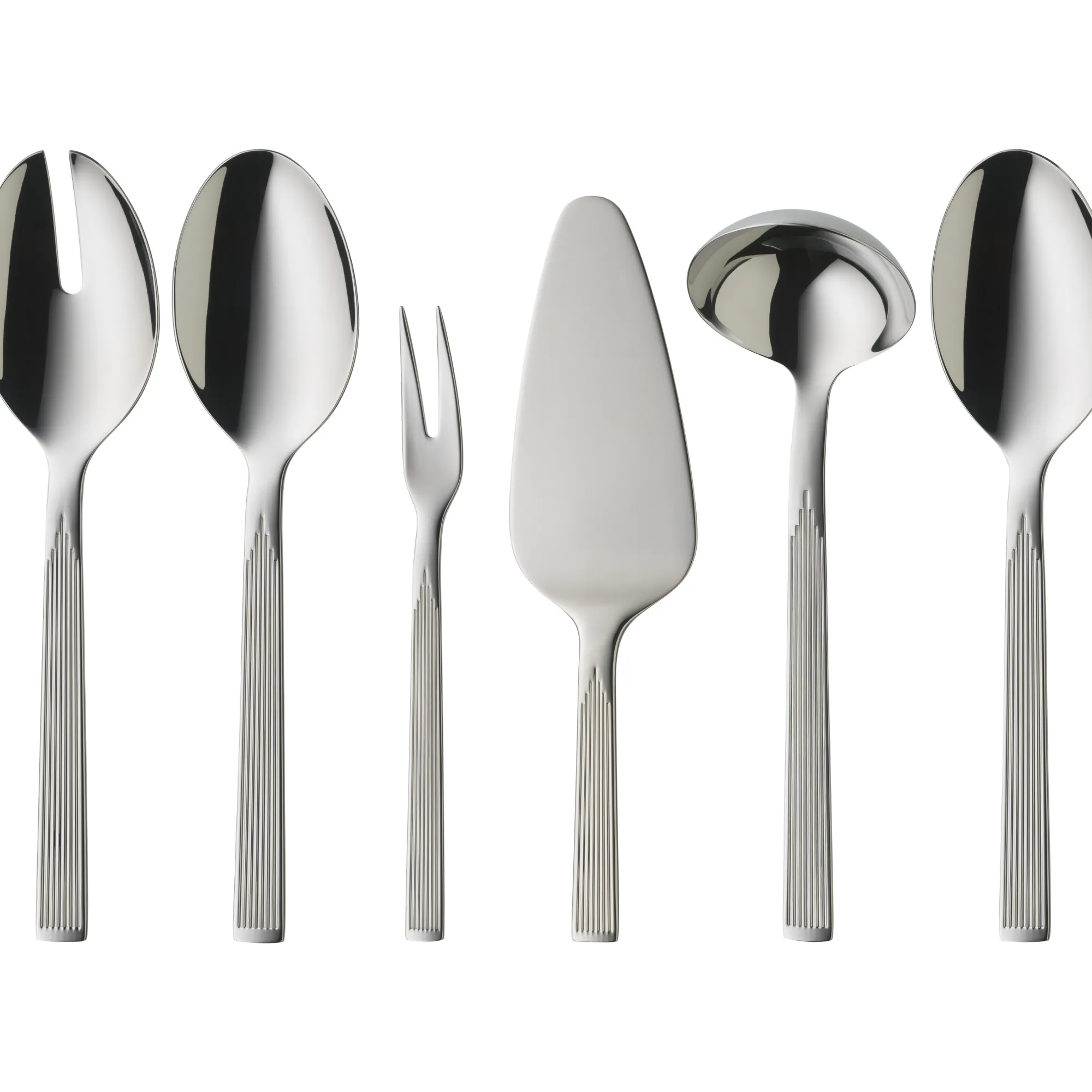 WMF Art Deco Besteck-Set, 66-teilig, Cromargan protect®| Besteck-Sets