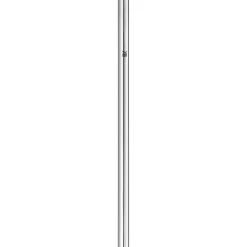 WMF Baric Trinkhalm-Set Cromargan®, 18 cm, 6-teilig plus mit Reinigungsbürste| Barzubehör