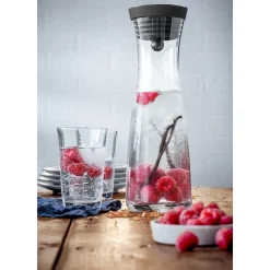 WMF Basic Set Wasserkaraffe mit 2 Gläsern| Wassergläser|Karaffen & Dekanter
