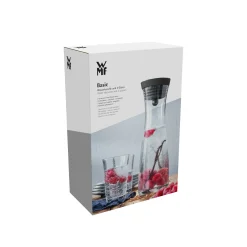 WMF Basic Set Wasserkaraffe mit 2 Gläsern| Wassergläser|Karaffen & Dekanter