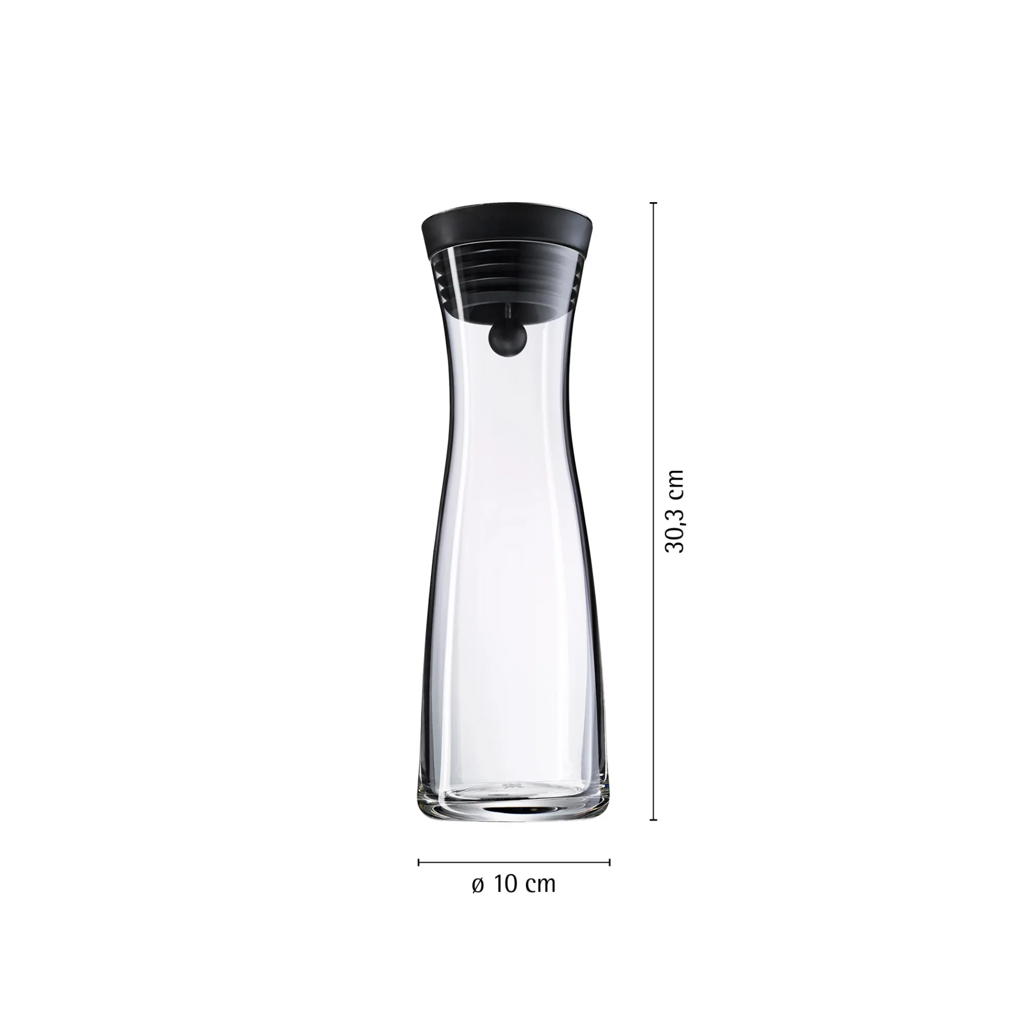 WMF Basic Wasserkaraffe, 1 l, Edelstahl| Karaffen & Dekanter