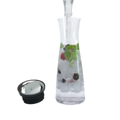 WMF Basic Wasserkaraffe, 1 l, Edelstahl| Karaffen & Dekanter