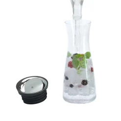 WMF Basic Wasserkaraffe, 0,75 l, Schwarz| Karaffen & Dekanter