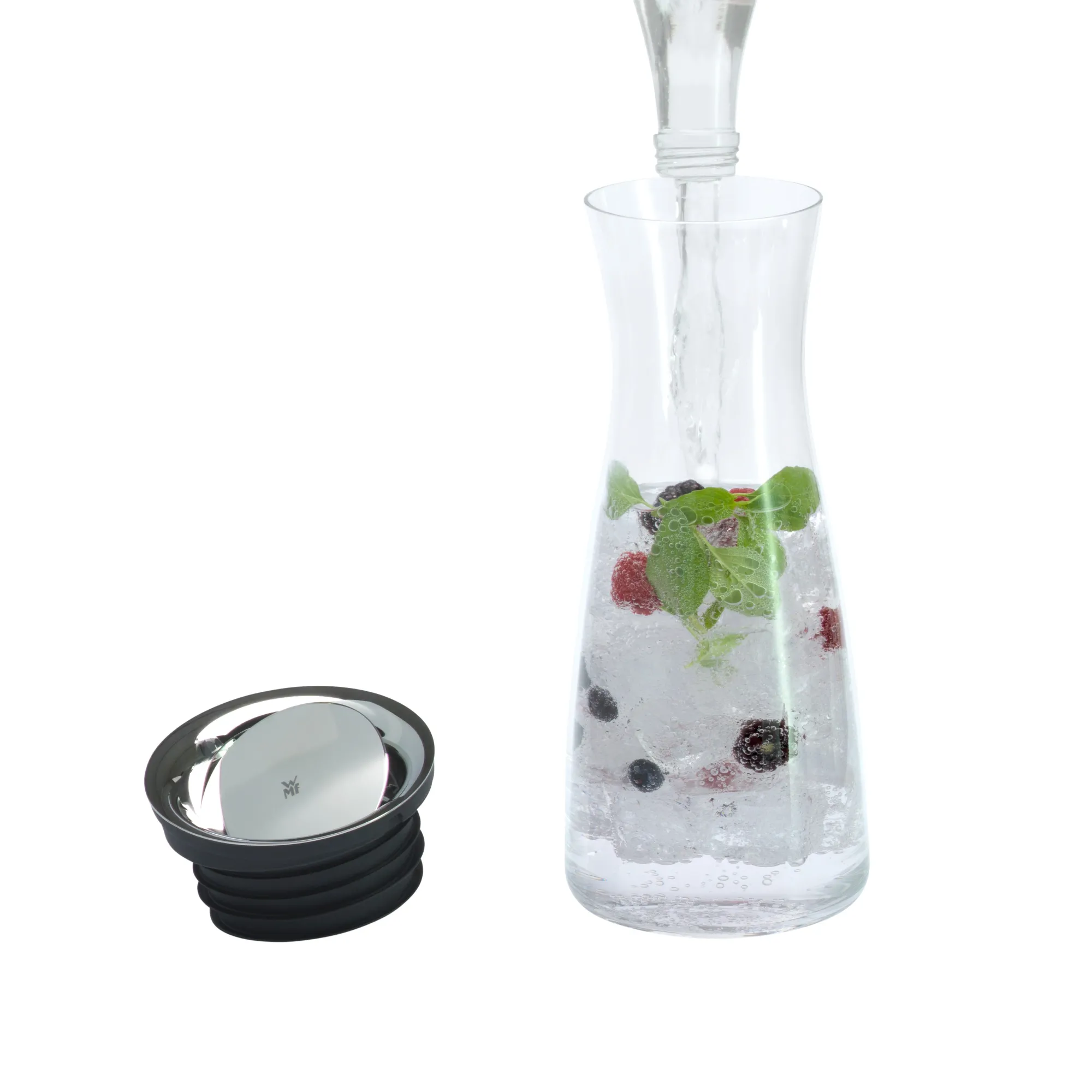 WMF Basic Wasserkaraffe, 0,75 l, Schwarz| Karaffen & Dekanter