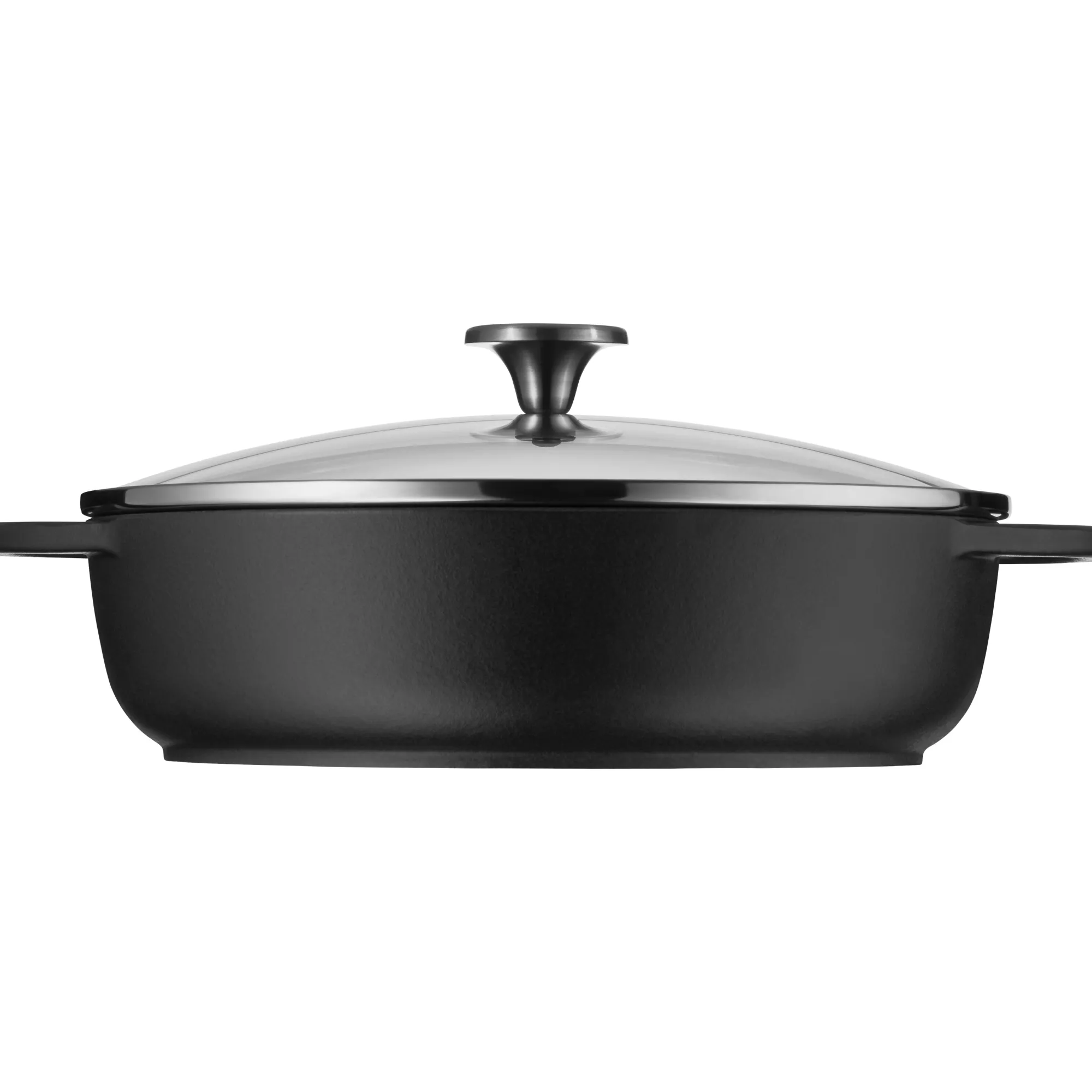WMF Bauernpfanne mit Glasdeckel, 28 cm| Pfannen Mit Deckel|Induktionspfannen