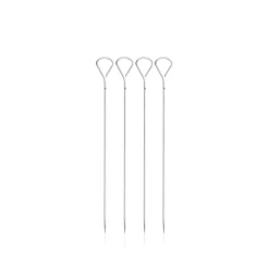 WMF BBQ Grillspieße-Set, 4-teilig| Grillzubehör