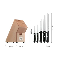 WMF Classic Line Messer-Set, 6-teilig| Messersets