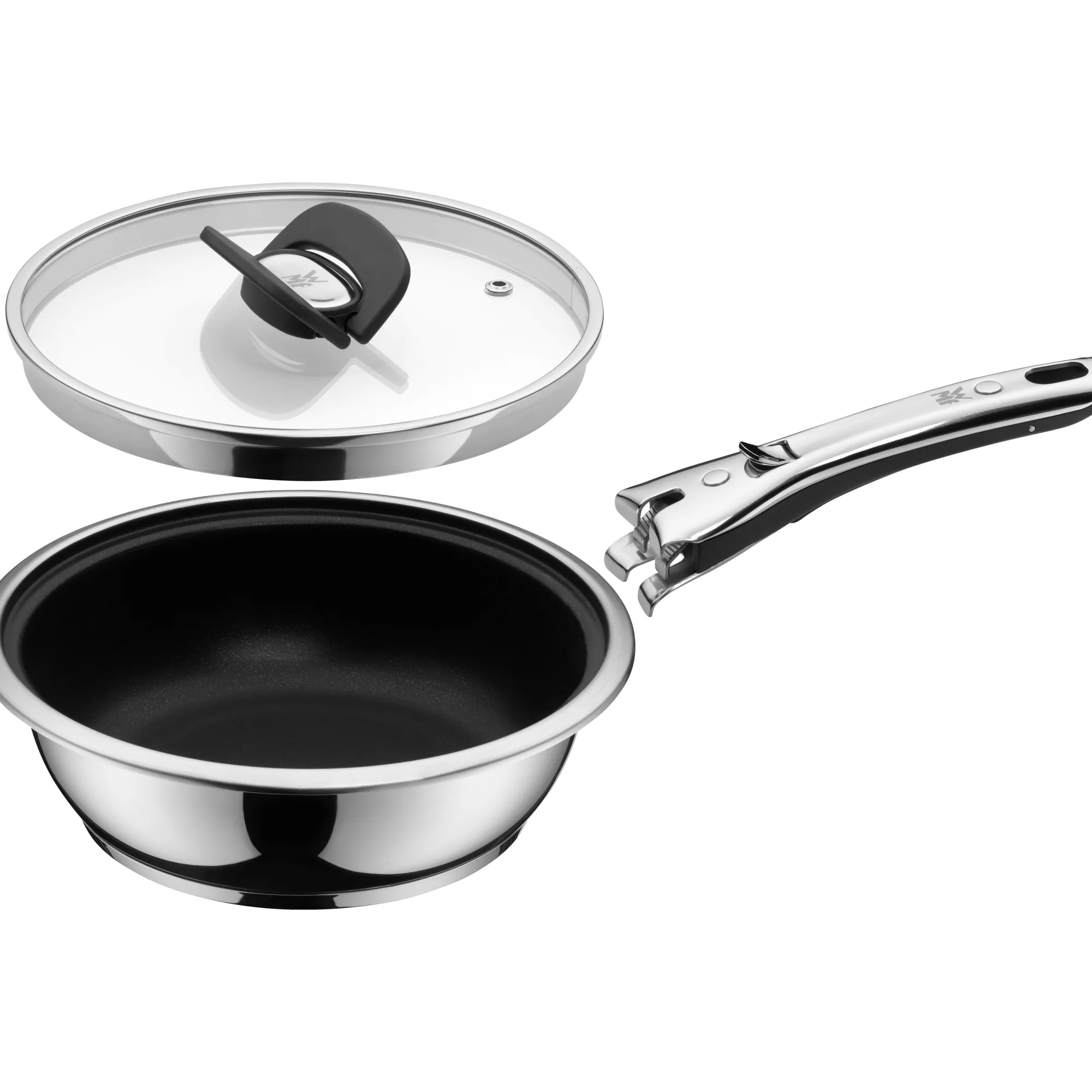 WMF Click&Serve Bratpfanne mit Antihaftversiegelung, 20 cm| Induktionspfannen|Bratpfannen