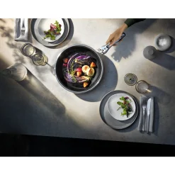 WMF Click&Serve Bratpfanne mit Antihaftversiegelung, 28 cm| Induktionspfannen|Bratpfannen
