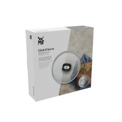 WMF Click&Serve Glasdeckel, 24 cm| Pfannendeckel|Zubehör Töpfe