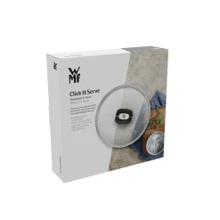WMF Click&Serve Glasdeckel, 26 cm| Zubehör Für Pfannen