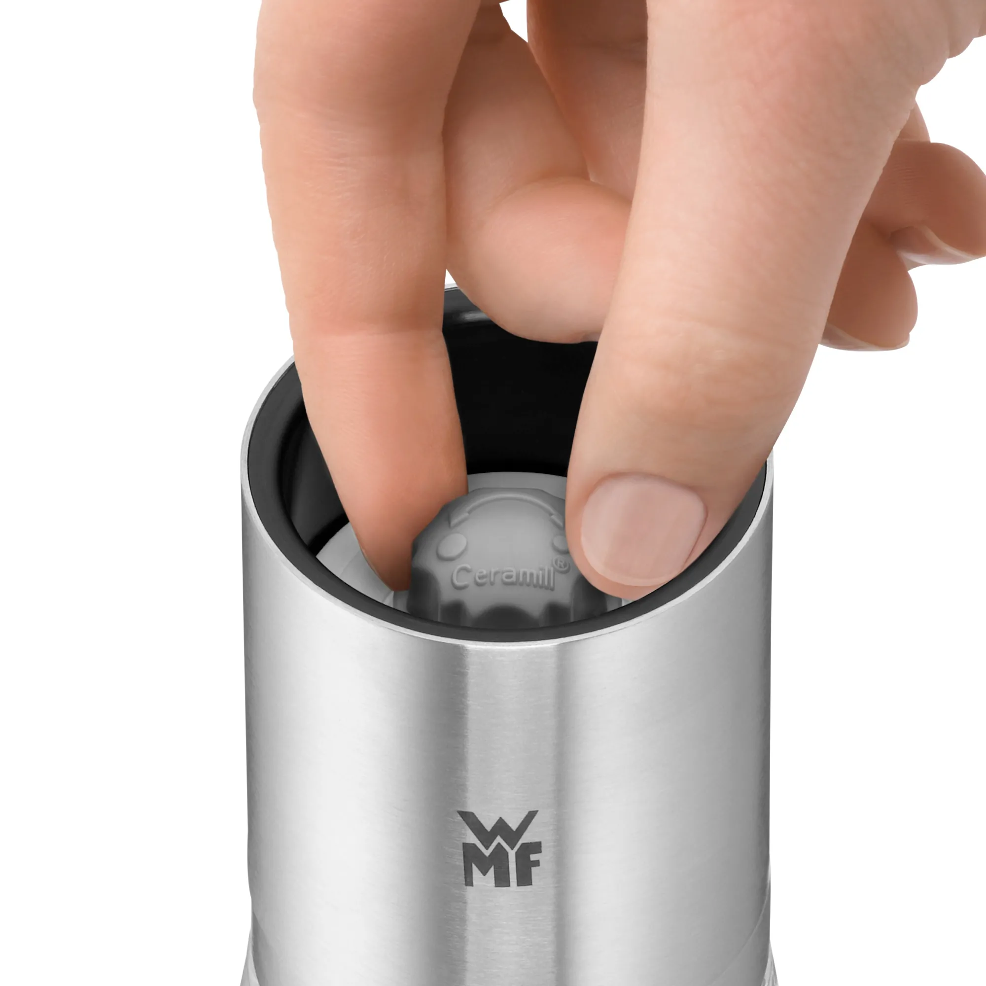 WMF De Luxe Gewürzmühle, 14 cm| Salz- & Pfeffermühlen|Gewürzmühlen