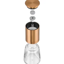 WMF De Luxe Gewürzmühlen-Set, 2-teilig, Kupfer| Salz- & Pfeffermühlen|Gewürzmühlen