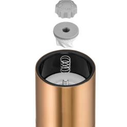WMF De Luxe Gewürzmühlen-Set, 2-teilig, Kupfer| Salz- & Pfeffermühlen|Gewürzmühlen