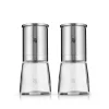 WMF De Luxe Gewürzmühlen-Set, 2-teilig| Salz- & Pfeffermühlen|Gewürzmühlen