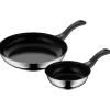 WMF Devil Bratpfannen-Set, 2-teilig, 18 cm + 28 cm| Induktionspfannen|Bratpfannen