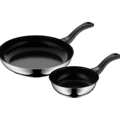 WMF Devil Bratpfannen-Set, 2-teilig, 18 cm + 28 cm| Induktionspfannen|Bratpfannen