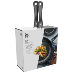 WMF Devil Bratpfannen-Set, 2-teilig, 18 cm + 28 cm| Induktionspfannen|Bratpfannen