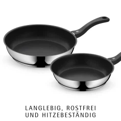 WMF Devil Pfannen-Set, 2-teilig, 28 cm| Induktionspfannen|Bratpfannen