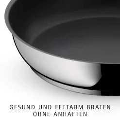 WMF Devil Stielpfanne mit Antihaftversiegelung, 20 cm| Induktionspfannen|Bratpfannen