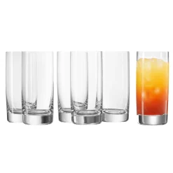 WMF EasyPlus Longdrinkgläser, 6 Stück| Longdrinkgläser