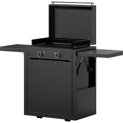 WMF Edition One Plancha-Set mit Wagen, 60 cm, elektrisch| Plancha Grills
