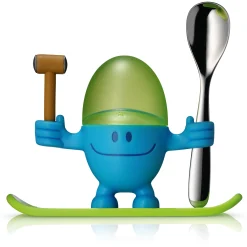 WMF Eierbecher McEgg mit Löffel, Blau| Eierbecher