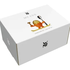 WMF Eierbecher McEgg mit Löffel, Orange| Eierbecher