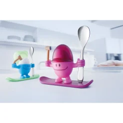 WMF Eierbecher McEgg mit Löffel, Pink| Eierbecher