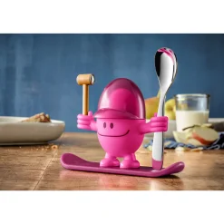 WMF Eierbecher McEgg mit Löffel, Pink| Eierbecher