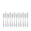 WMF Fächer Fischbesteck-Set, 12-teilig, Cromargan protect®| Besteck-Sets