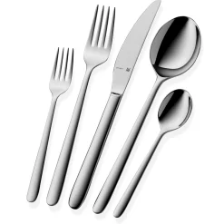 WMF Flame Plus Besteck-Set, 30-teilig, Cromargan protect®| Besteck-Sets