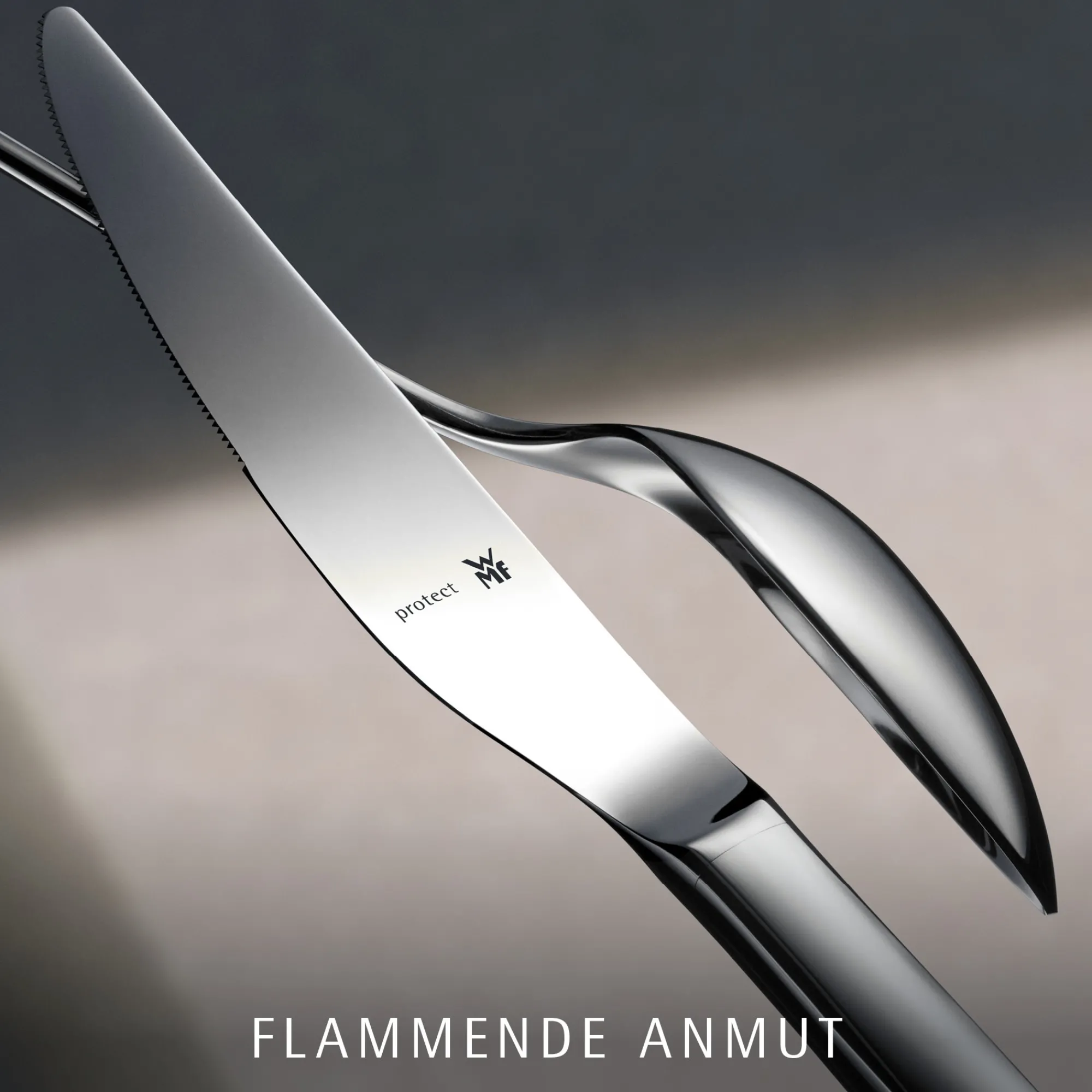 WMF Flame Plus Besteck-Set, 30-teilig, Cromargan protect®| Besteck-Sets