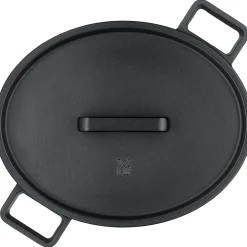 WMF Flavour Bräter oval, 33 x 26 cm, Black| Bräter & Schmortöpfe