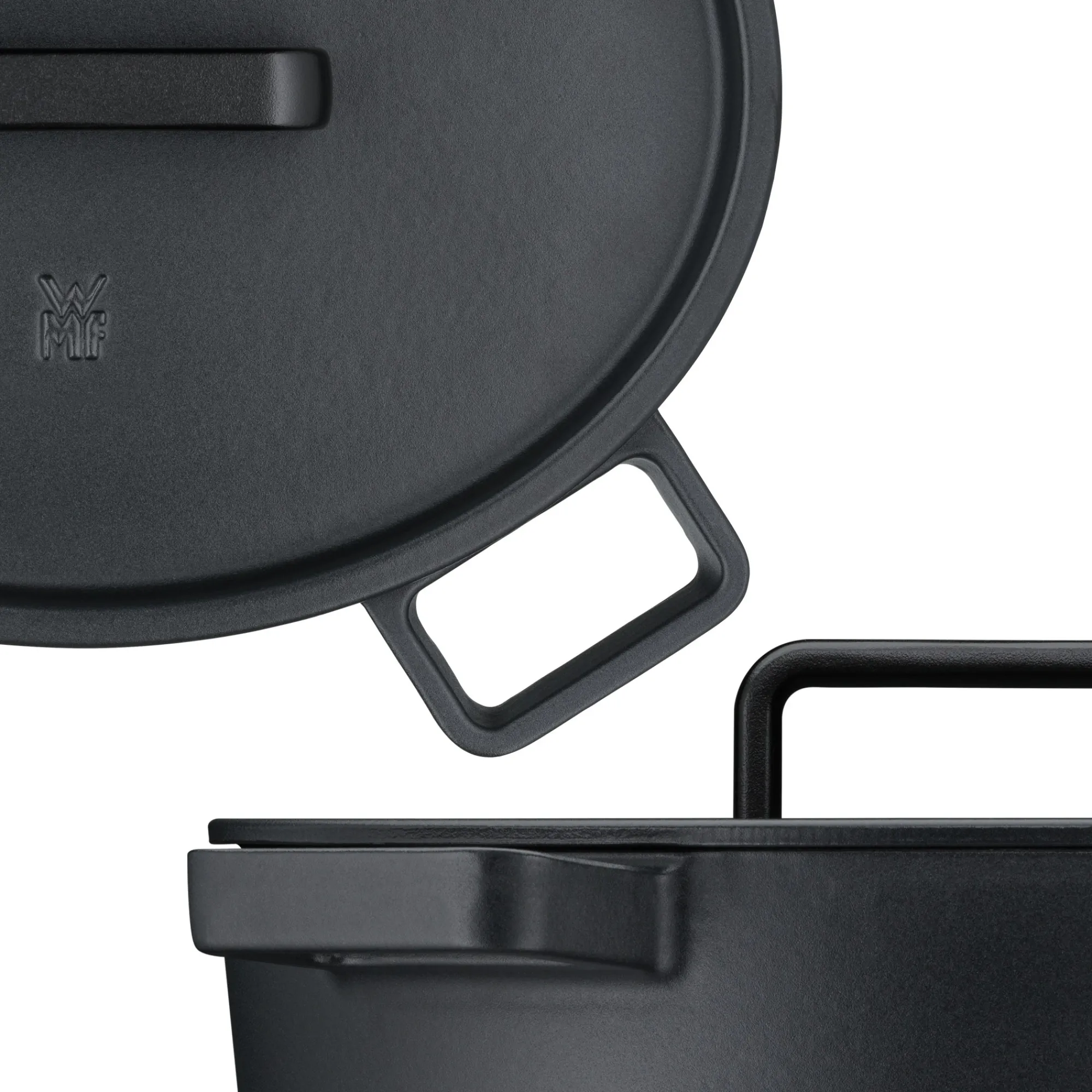 WMF Flavour Bräter oval, 33 x 26 cm, Black| Bräter & Schmortöpfe