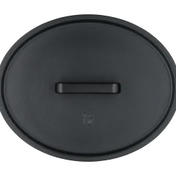 WMF Flavour Bräter oval, 33 x 26 cm, Black| Bräter & Schmortöpfe