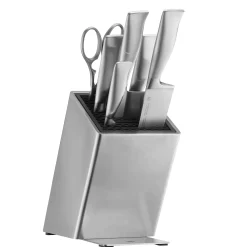 WMF FlexTec Messerblock Edelstahl, unbestückt| Messerblöcke