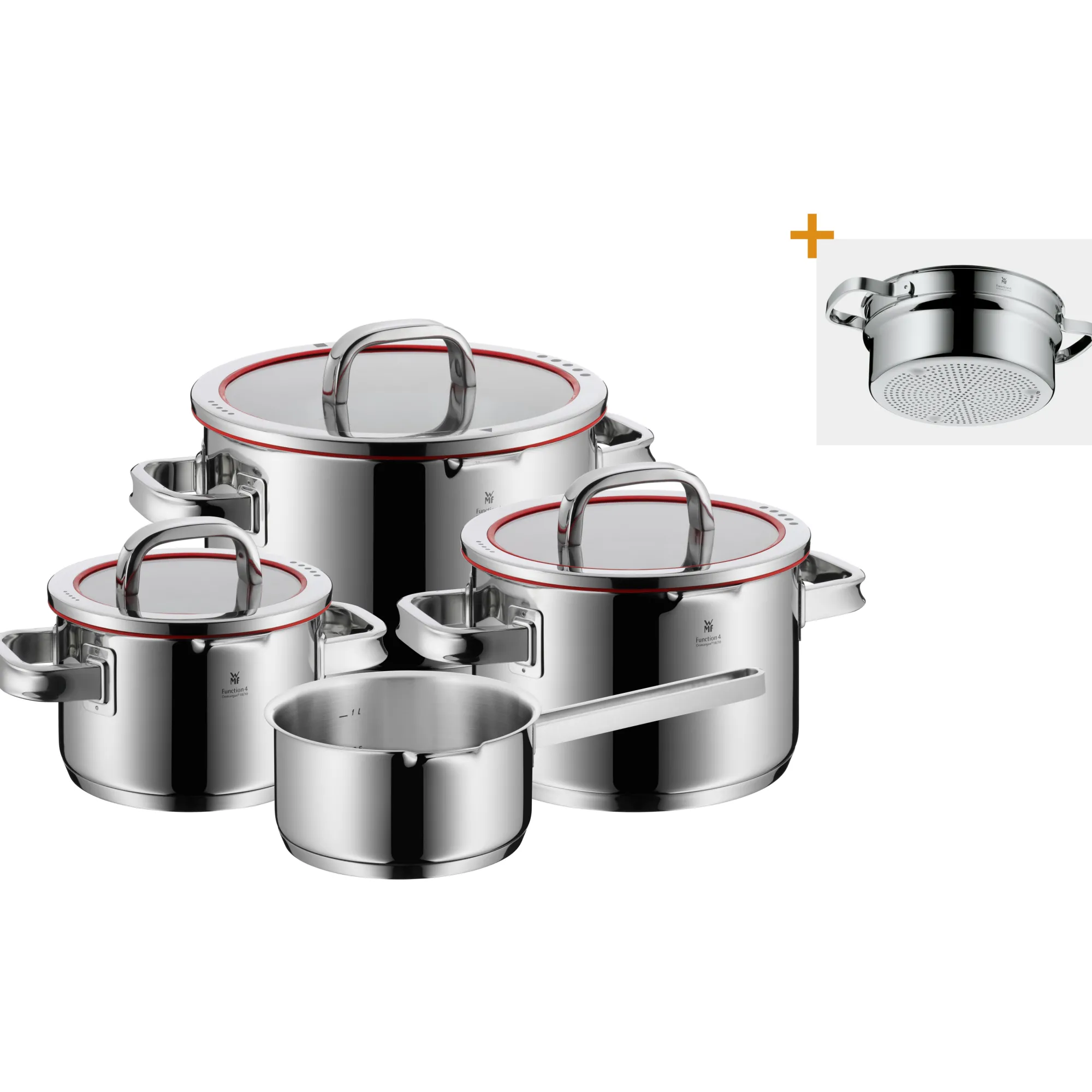 WMF Function 4 Dampfgareinsatz, 20 cm| Zubehör Töpfe