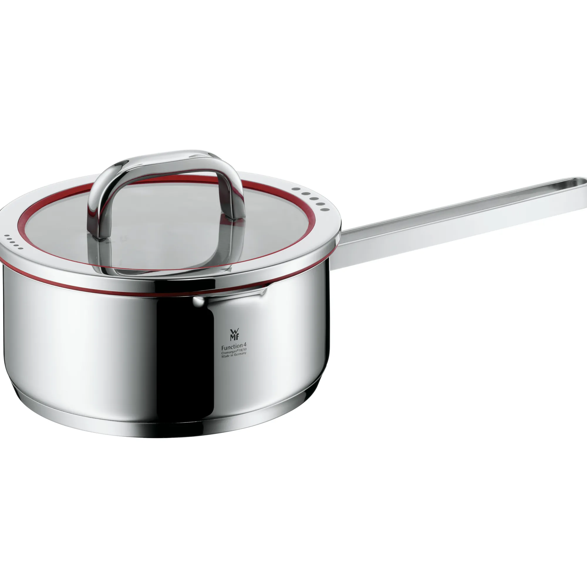 WMF Function 4 Stielkasserolle mit Deckel, 16 cm| Stielkasserollen