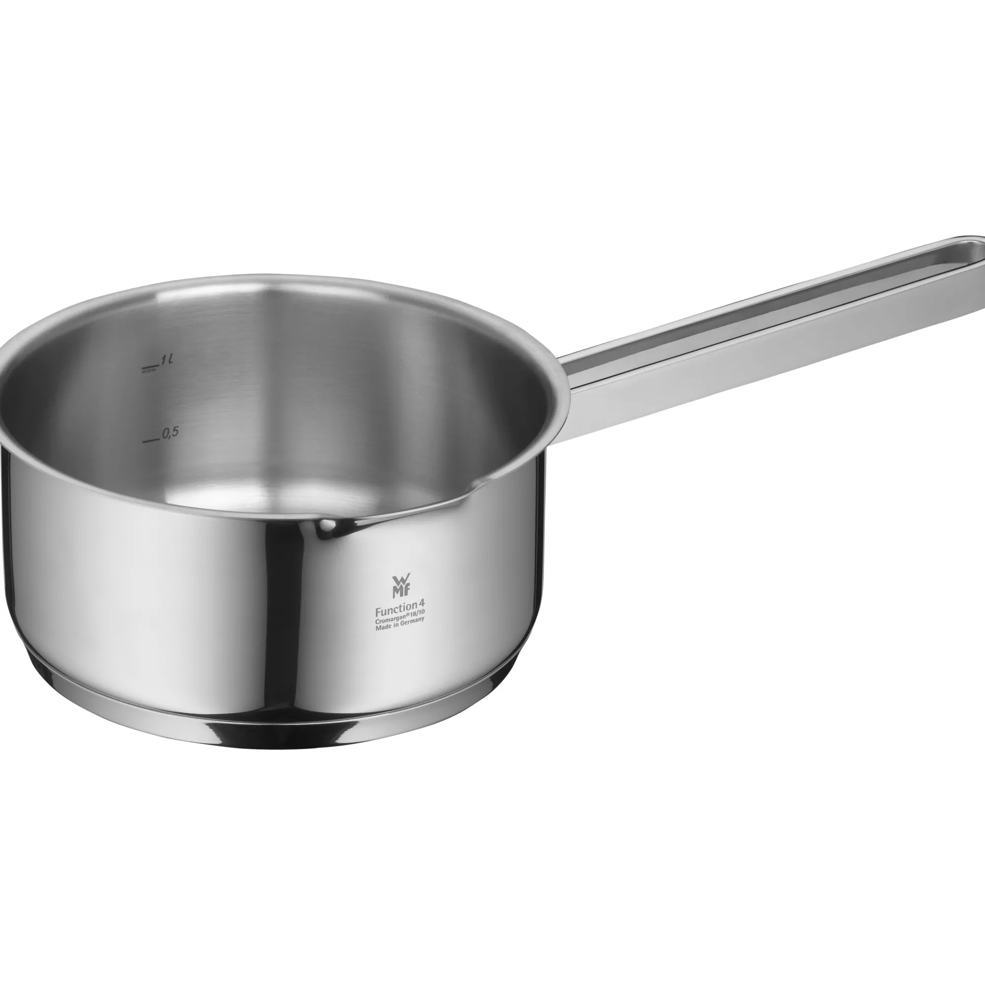 WMF Function 4 Stielkasserolle mit Deckel, 16 cm| Stielkasserollen