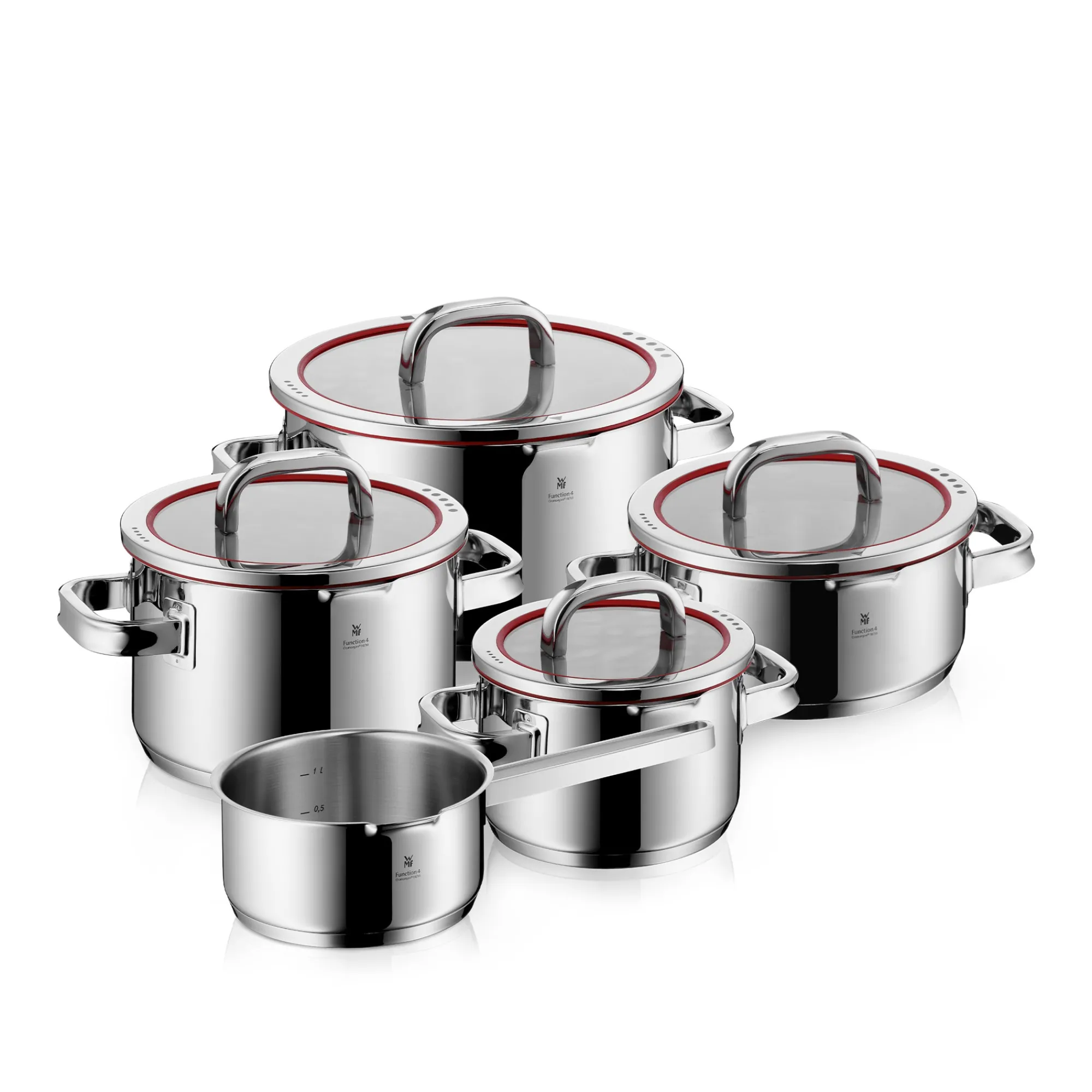 WMF Function 4 Topf-Vorteils-Set*, 5-teilig| Topfsets