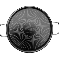 WMF Fusiontec Aromatic Bratentopf mit Deckel, 22 cm, Black| Bratentöpfe