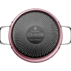 WMF Fusiontec Aromatic Bratentopf, 22 cm, Rose Quartz| Bratentöpfe
