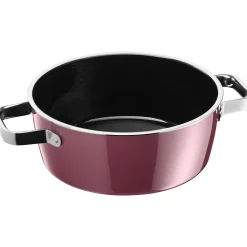 WMF Fusiontec Aromatic Bratentopf, 22 cm, Rose Quartz| Bratentöpfe