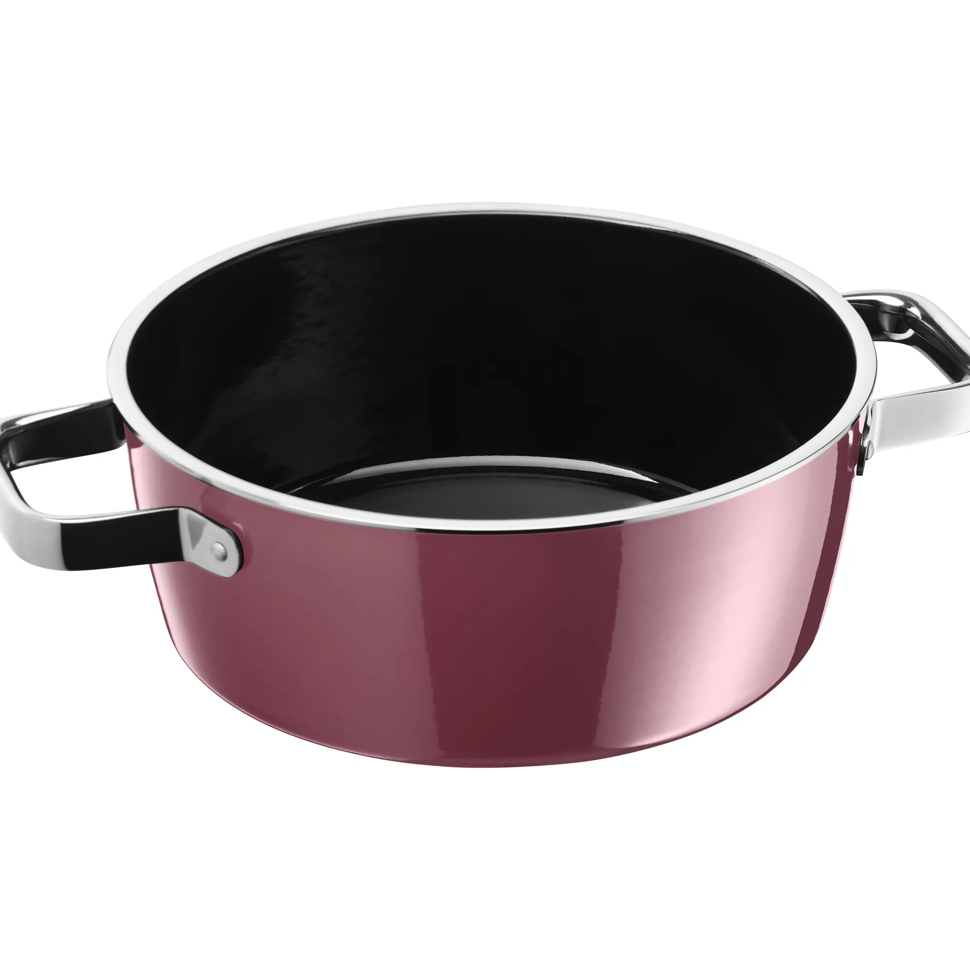 WMF Fusiontec Aromatic Bratentopf, 22 cm, Rose Quartz| Bratentöpfe