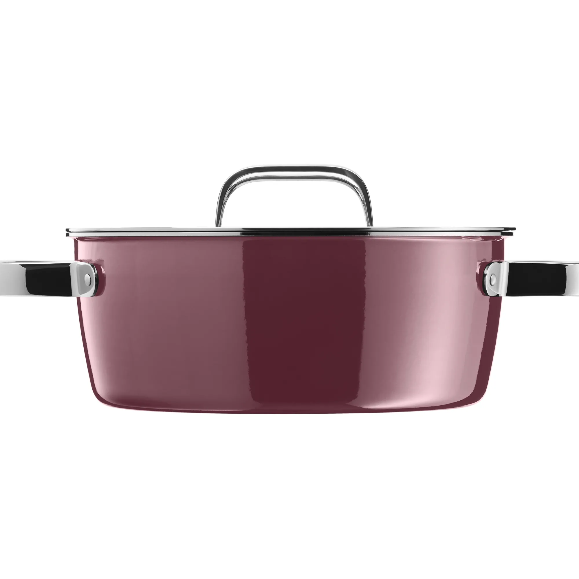 WMF Fusiontec Aromatic Bratentopf, 22 cm, Rose Quartz| Bratentöpfe