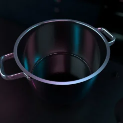 WMF Fusiontec Aromatic Kochtopf, 22 cm, Schwarz| Kochtöpfe|Induktionstöpfe