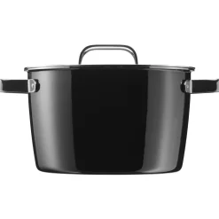 WMF Fusiontec Aromatic Kochtopf, 22 cm, Schwarz| Kochtöpfe|Induktionstöpfe