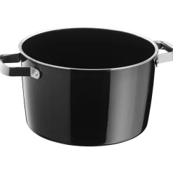 WMF Fusiontec Aromatic Kochtopf, 24 cm, Black| Kochtöpfe|Induktionstöpfe